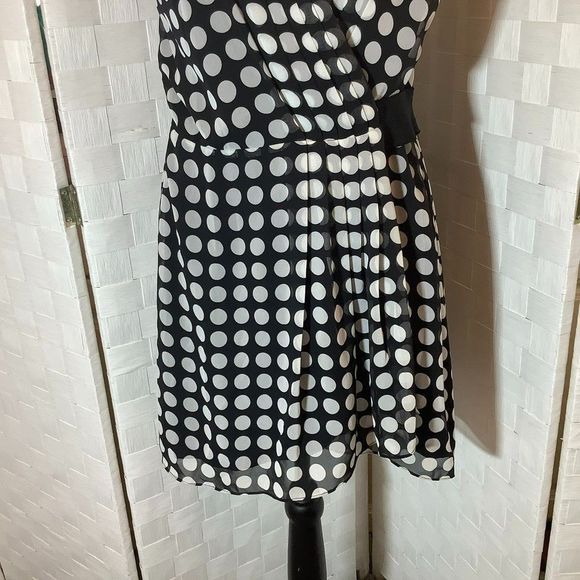 bcbgeneration polka dot blouse xs - Picture 2 of 7